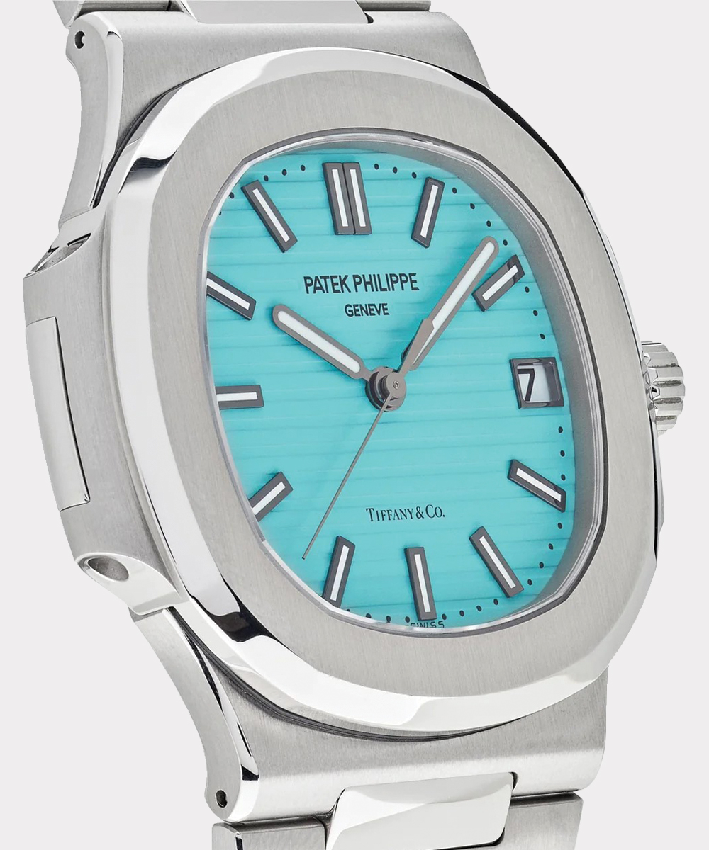 Patek Philippe Nautilus Tiffany & Co. Blue Dial 5711-1A-018 Watch 2